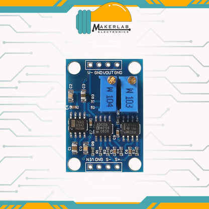 3-12VDC AD620 Microvolt MV Voltage Amplifier Signal Instrumentation Module Board