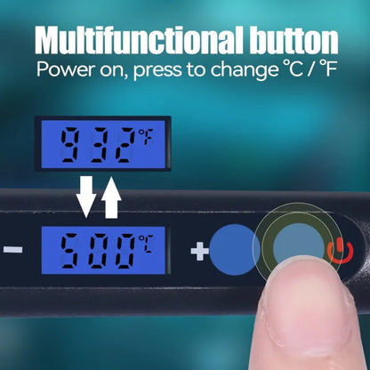 YIHUA 928D-I 100W Digital Electric Soldering Iron Kit Temperature Adjustable with S-Type Iron Holder