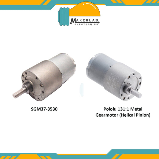 DC Gear Motor 12V 20RPM|12RPM |37RPM |76RPM |111RPM |178RPM |333RPM|531RPM |1000RPM SGM37-3530