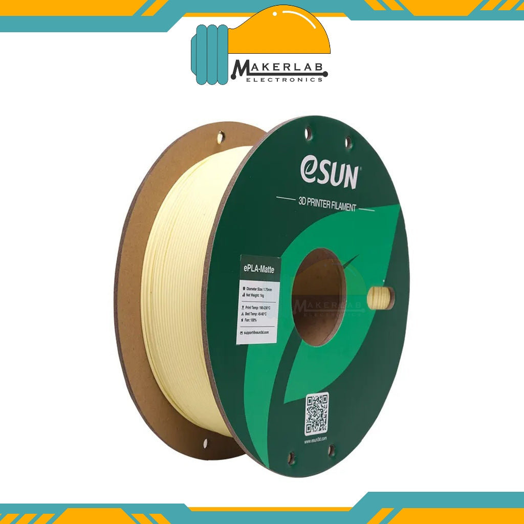 ESUN ePLA Matte Filament V2.0 Better Formulation 1.75mm 1KG Spool 3D Printer PLA