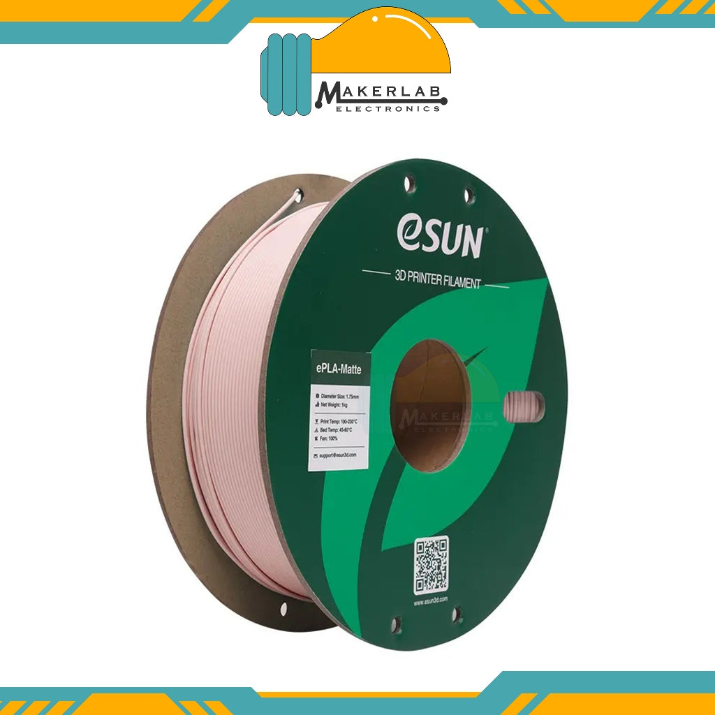 ESUN ePLA Matte Filament V2.0 Better Formulation 1.75mm 1KG Spool 3D Printer PLA