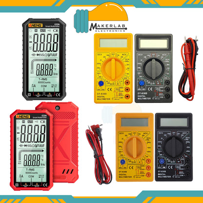 DT-830B / DT-830D Digital Multimeter LCD AC/DC 750/1000v Mini Portable Multimeter for OHM Voltmeter