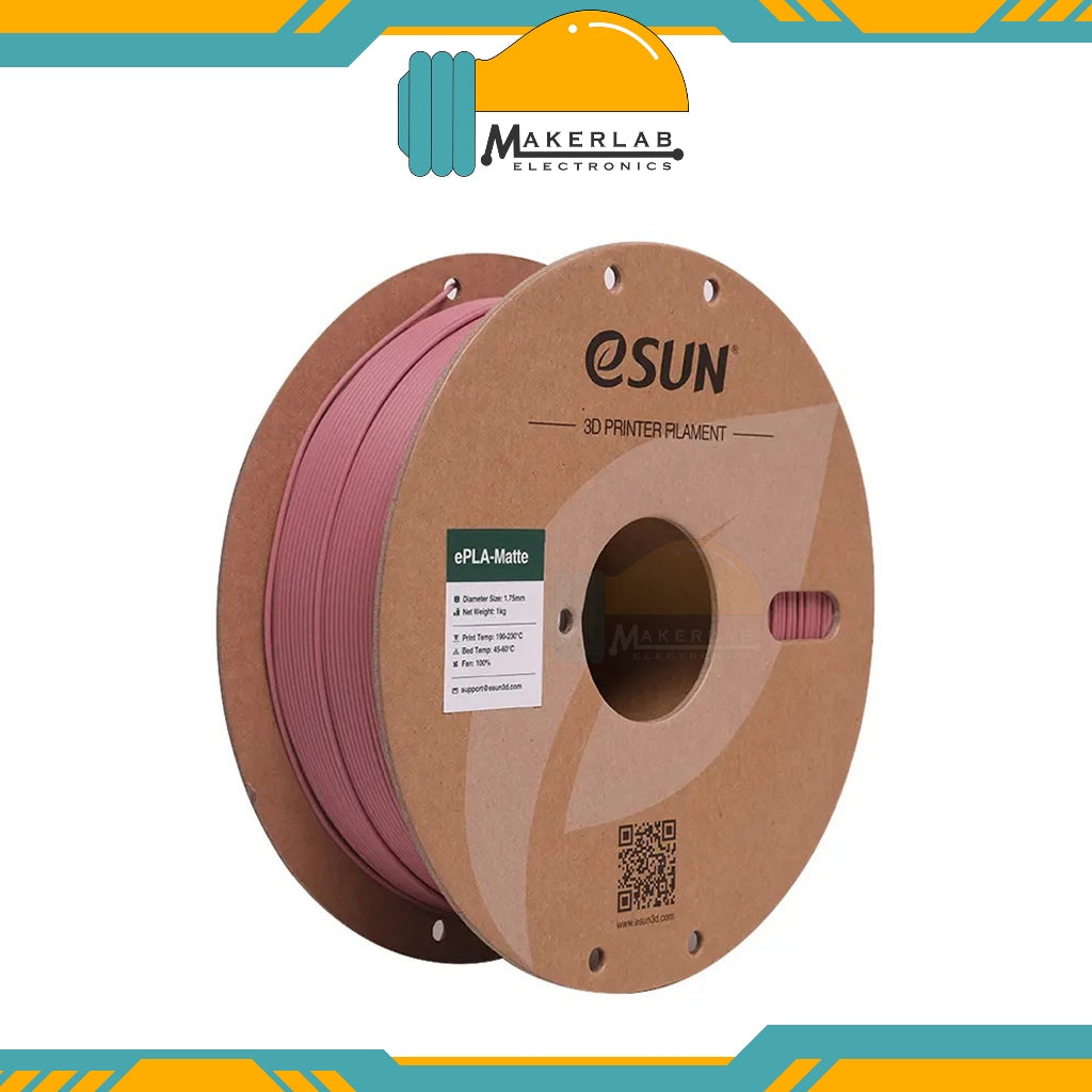 ESUN ePLA Matte Filament V2.0 Better Formulation 1.75mm 1KG Spool 3D Printer PLA