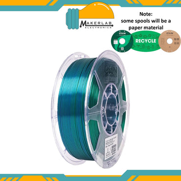 eSUN PLA-Silk Magic Dual Color | PLA-Silk Mystic Multi Color Filament 1.75MM 1KG 3D Printer