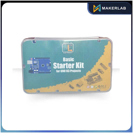 Makerlab Basic Starter Kit For Uno R3 With Tutorial Code Compatible with Arduino - Set C