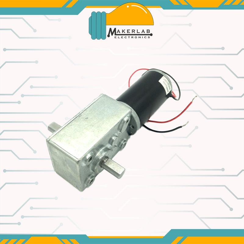 DC Worm Gear Motor SGM-A58SW31ZYS 12V 16RPM 80RPM | SGM-370 12V 40rpm 160rpm DC Motor