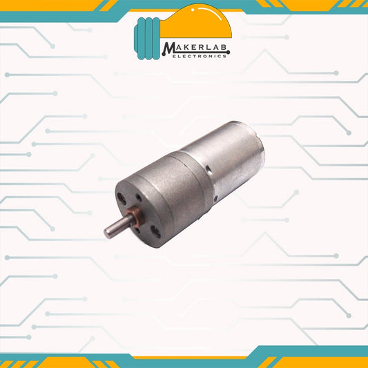 DC Gear Motor 6V 12RPM | 77RPM | 133RPM | 176RPM | 12V 188RPM | 250RPM | 399RPM | 915RPM - SGM25-370