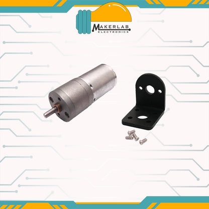 DC Gear Motor 6V 12RPM | 77RPM | 133RPM | 176RPM | 12V 188RPM | 250RPM | 399RPM | 915RPM - SGM25-370