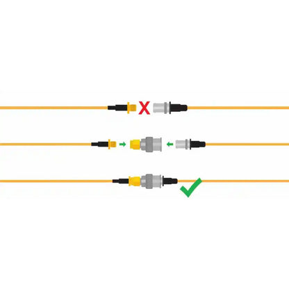 Atlas Male BNC to Male SMA Connector