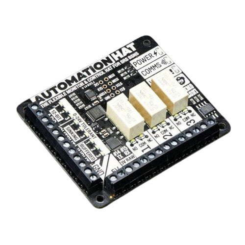 Adafruit Pimoroni Automation HAT for Raspberry Pi | Code: 3289