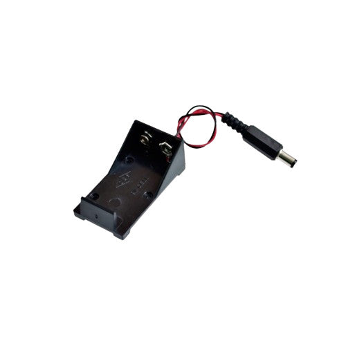 9V 1 Cell Battery Holder with Barrel Plug