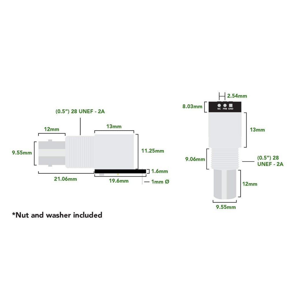 Atlas Pre-Assembled Female BNC Connector