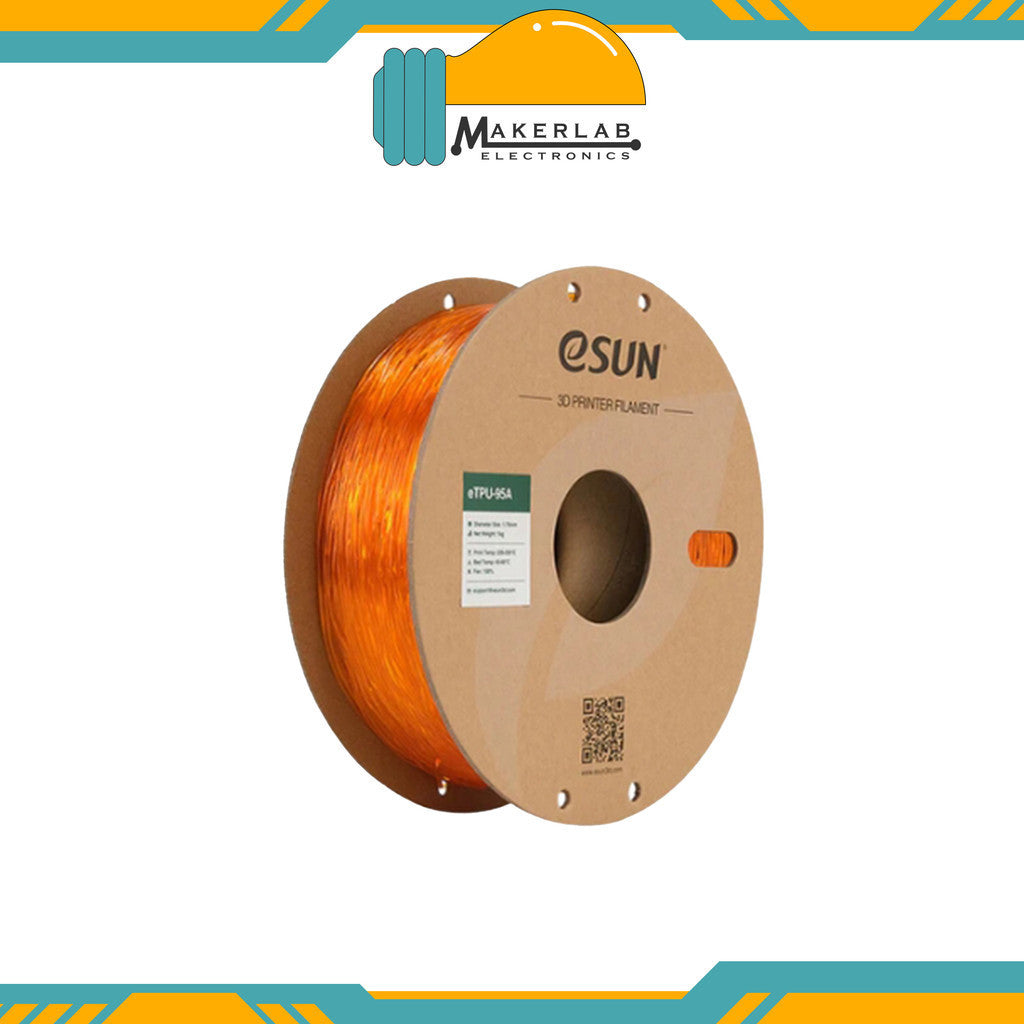 ESUN TPU 95A Transparent Filament 1.75mm 1kg