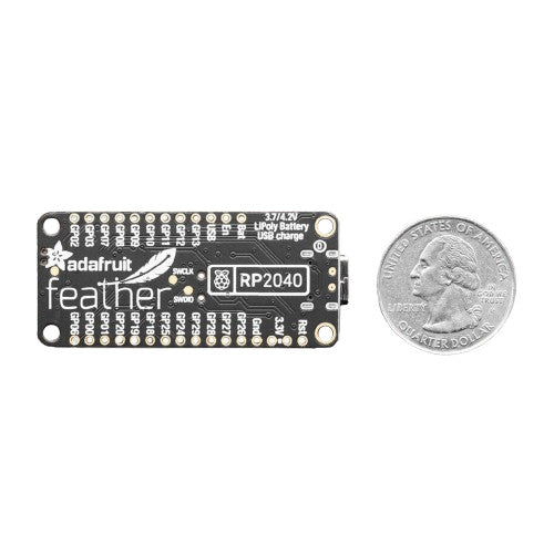 Adafruit Feather RP2040 Microcontroller based on RP2040 Chip