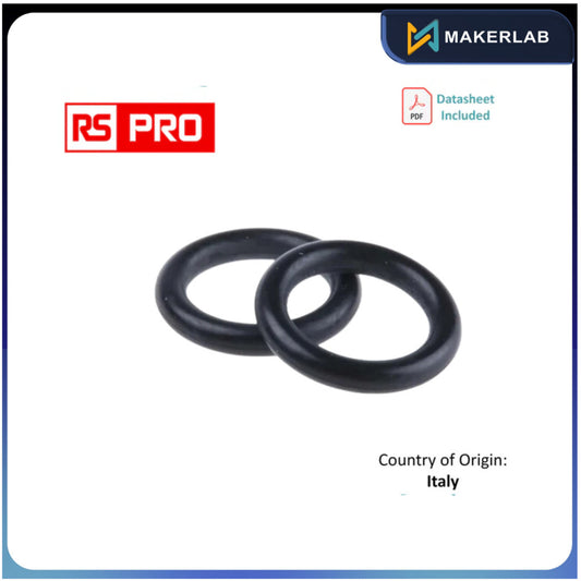 689-625 | 1 pack of 50, RS PRO Nitrile Rubber O-Ring, 5/16in Bore, 7/16in Outer Diameter