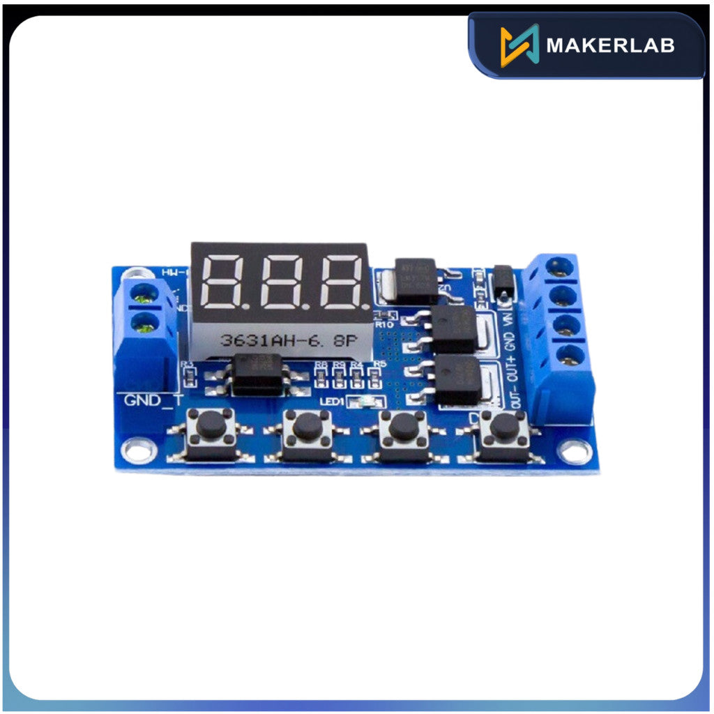 Timing Delay Switch Circuit Double MOSFET Control Board