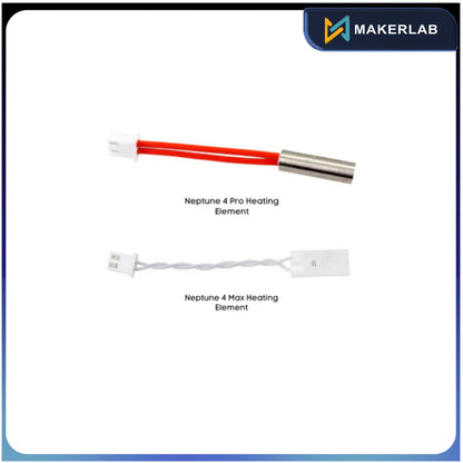 Elegoo Neptune 4 Max | Neptune 4 pro Heater cartridge / Heating Element for 3D Printer