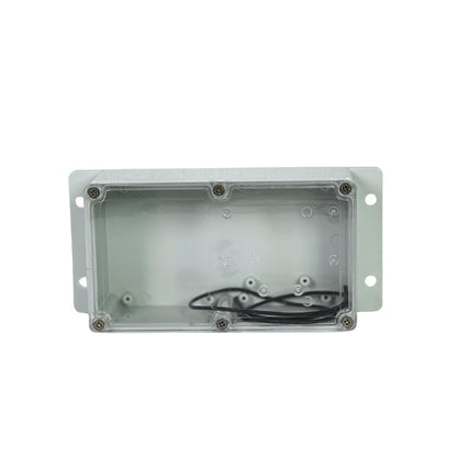 Twinbox Weatherproof Enclosure 158x90x60mm IP65 NEMA 4 ABS with Flange Transparent Lid 01-13T