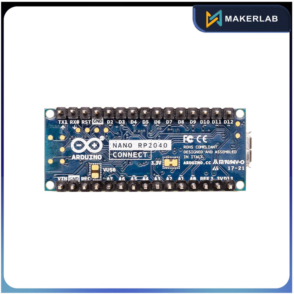 Arduino Nano RP2040 Connect with headers ABX00053