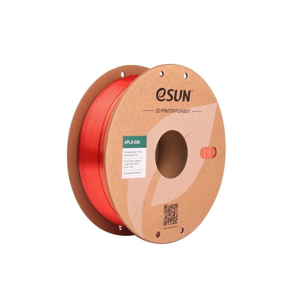 ESUN ePLA-Silk Rainbow 3D Printer Filament 1.75mm, 1kg