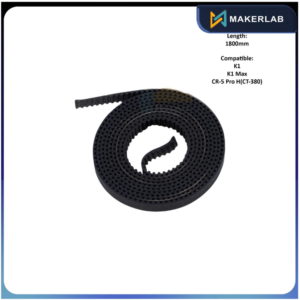 Creality Synchronous belt kit for K1 / K1 Max 1800mm | 4001080072