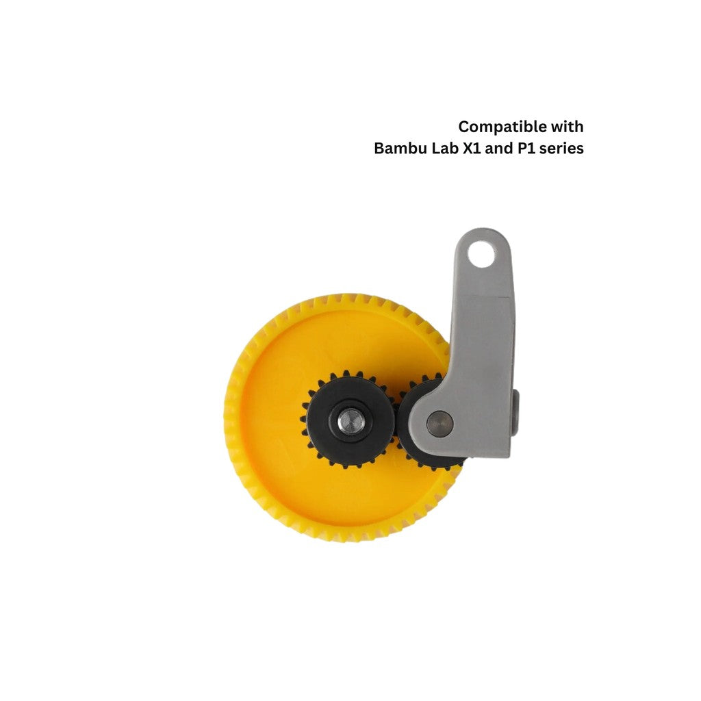 Bambu Lab Hardened Steel Extruder Gear Assembly compatible with X1 series and P1 series 3D Printer