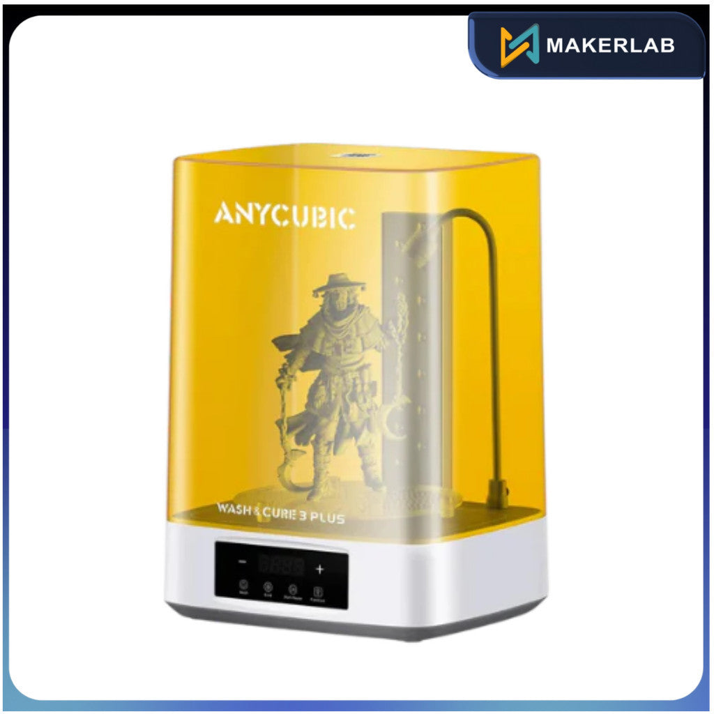 Anycubic Wash & Cure 3 Plus 7.6L Curing Enhanced: Curing Gooseneck Lights IPA Saving for 3D Printer