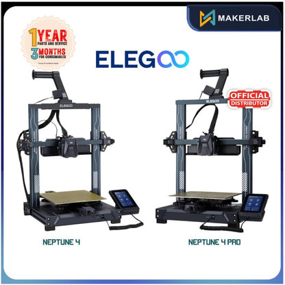 ELEGOO Neptune 4 | Neptune 4 Pro | High-Speed Fast FDM 3D Printer