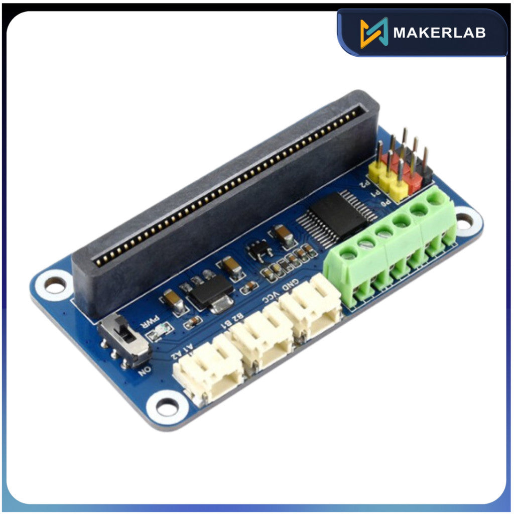 Waveshare Driver Breakout for micro:bit, drives motors and servos