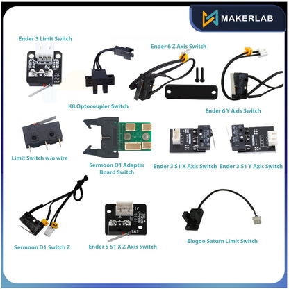 Elegoo & Creality X Y Z Axis Limit Switch for 3D Printers