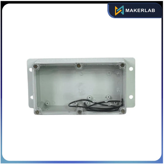 Twinbox Weatherproof Enclosure 158x90x60mm IP65 NEMA 4 ABS with Flange Transparent Lid 01-13T