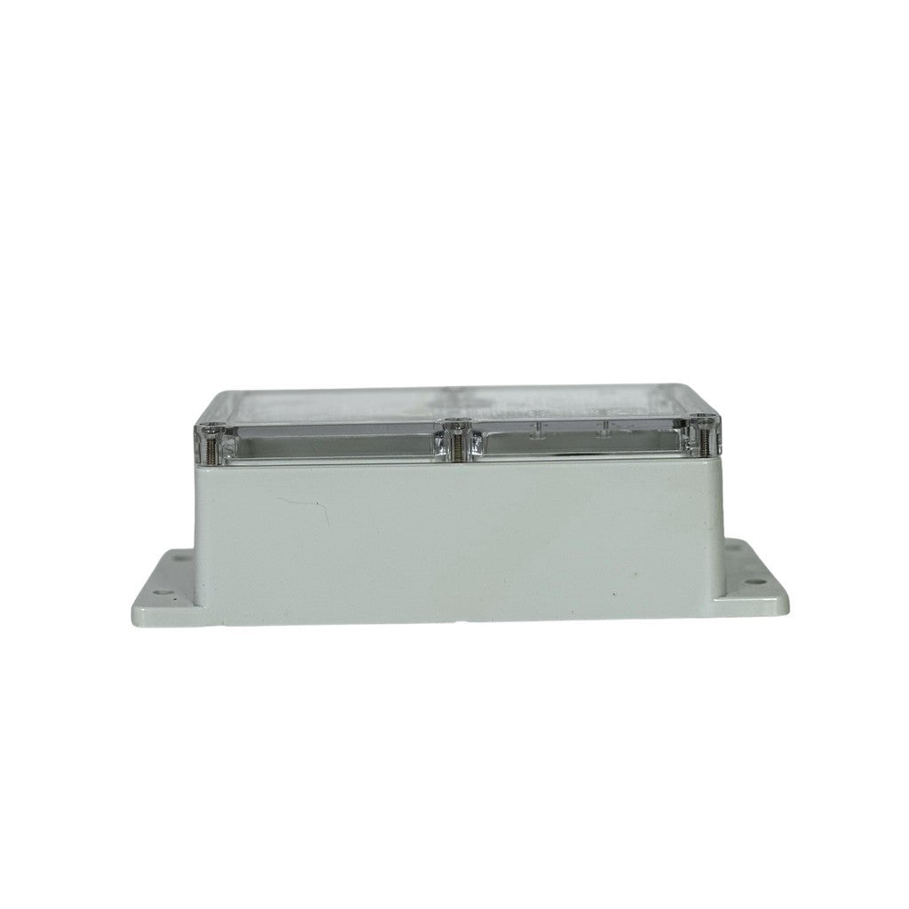 Twinbox Weatherproof Enclosure 158x90x60mm IP65 NEMA 4 ABS with Flange Transparent Lid 01-13T