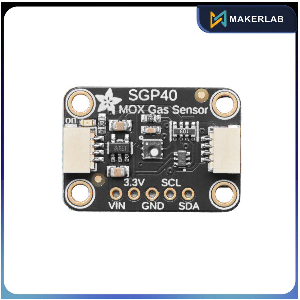 Adafruit SGP40 Air Quality Sensor Breakout - VOC Index - STEMMA QT / Qwiic | Code: 4829