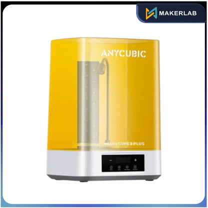 Anycubic Wash & Cure 3 Plus 7.6L Curing Enhanced: Curing Gooseneck Lights IPA Saving for 3D Printer