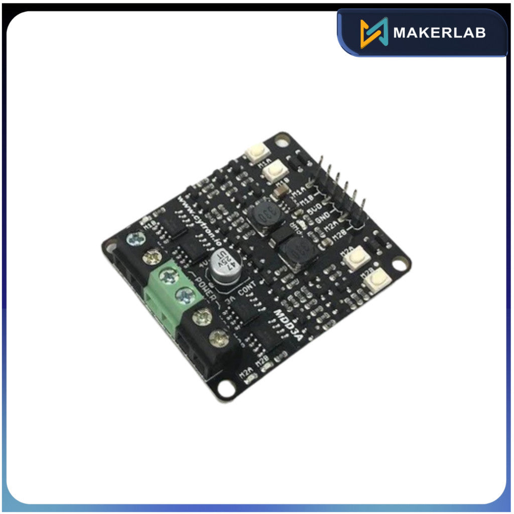 Cytron 3Amp 4V-16V DC Motor Driver (2 Channels) | MDD3A