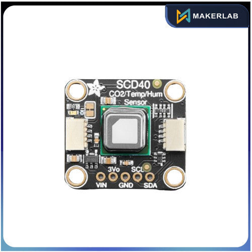 Adafruit SCD-40 - True CO2, Temperature and Humidity Sensor - STEMMA QT / Qwiic | Code: 5187