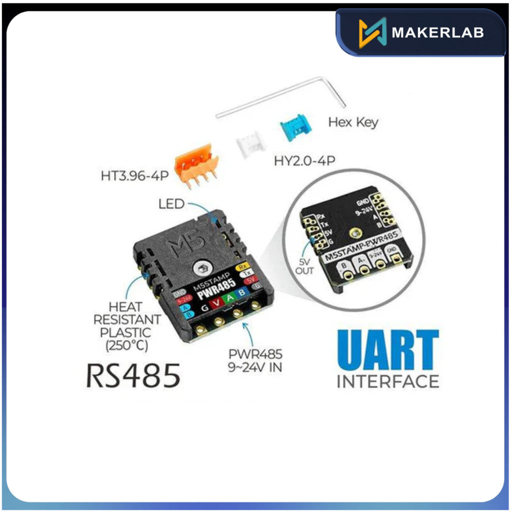 M5Stack M5Stamp RS485 Module | S001