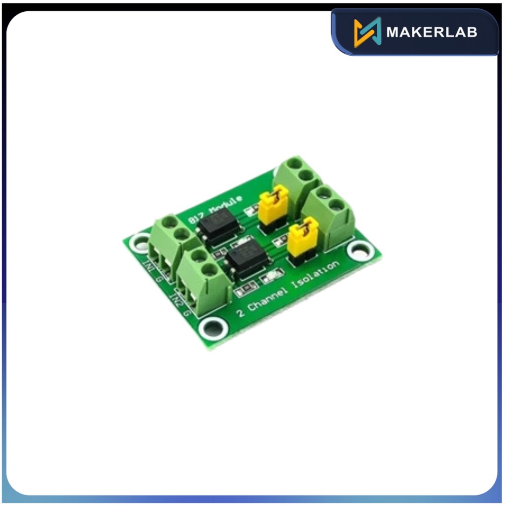 PC817 2 Channels Optocoupler Isolation Module