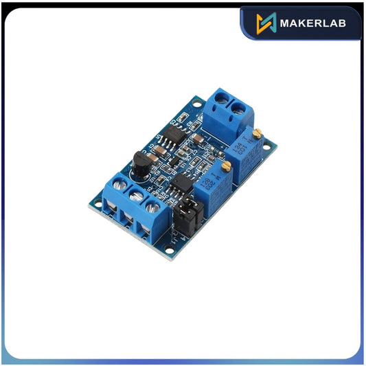 Current to Voltage Module 0/4- 20mA to 0-3.3V 5V 10V Voltage Transmitter Converter Signal Conversion Module Board Diy Electronic