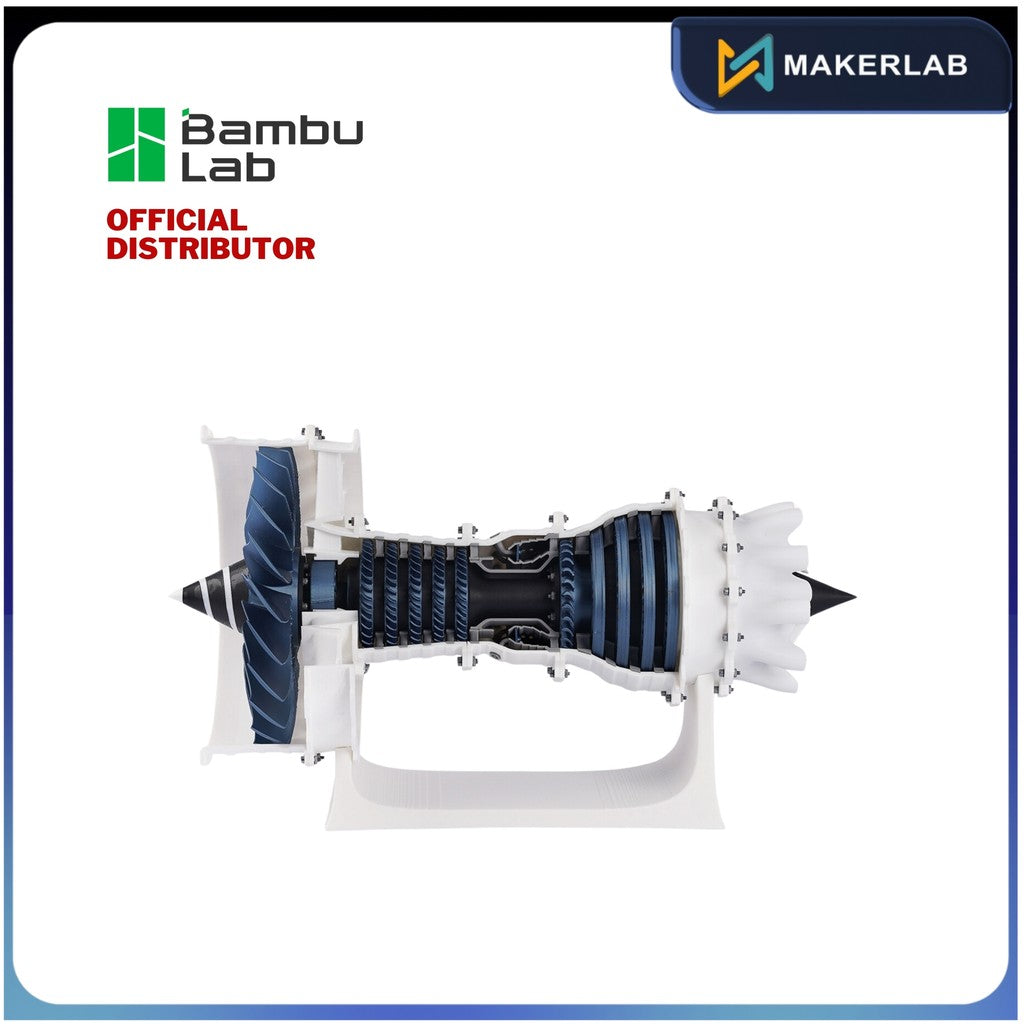 Bambu Lab Jet Engine Model Components Kit-006