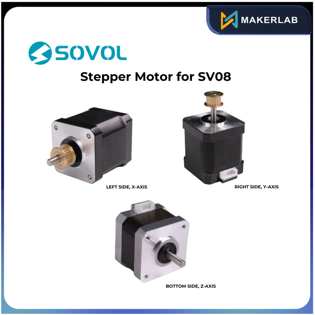 Sovol 42-48 Stepper Motor Kit (Left side, X axis) for SV08 3D Printer