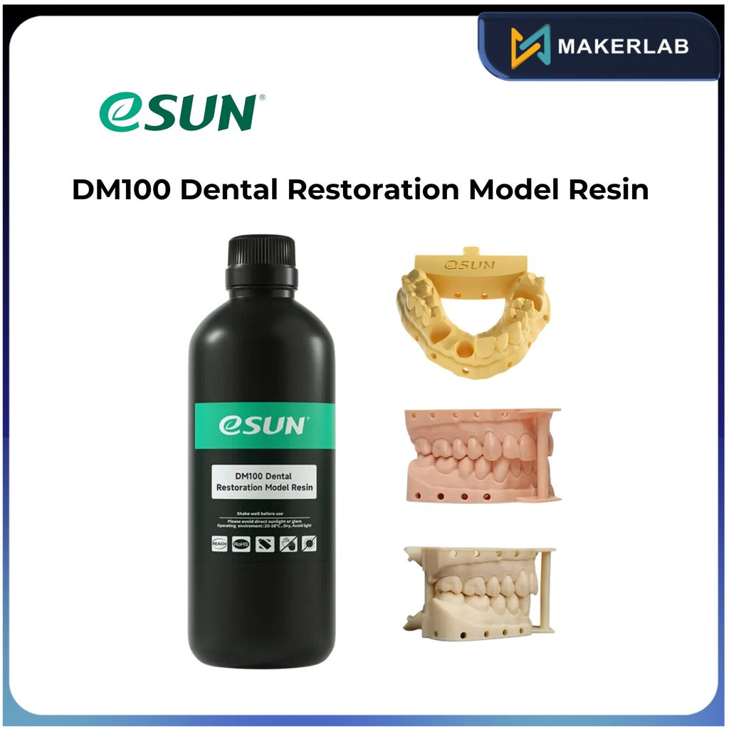 eSUN DM100 Dental Restoration Model 3D Printer Resin 1KG