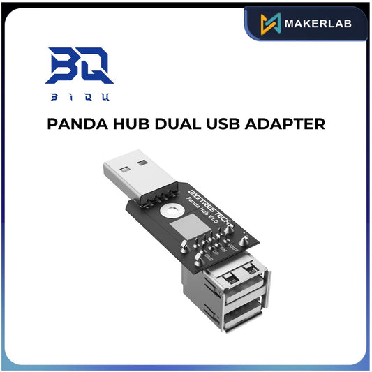 BIQU Panda Hub Dual USB Adapter Shield the Original USB Port on Bambu Lab P1S/P1P Printer