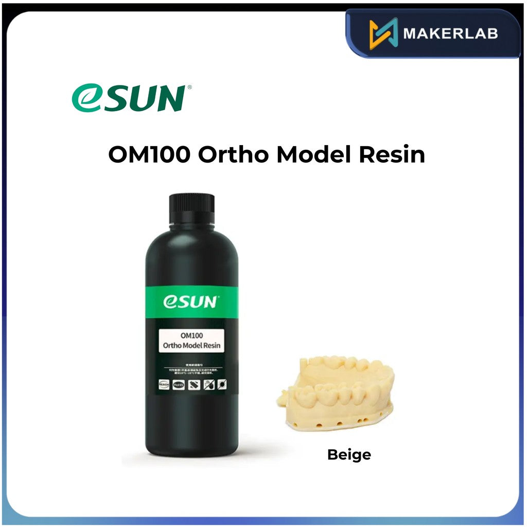 eSUN OM100 Ortho Model 3D Printer Resin Beige 1kg