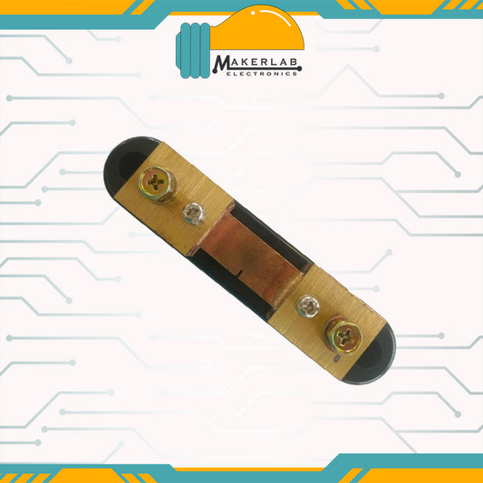 Current Shunt Resistor 200A 75mV with Black Base