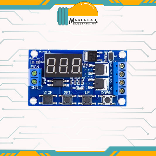 Timing Delay Switch Circuit Double MOSFET Control Board