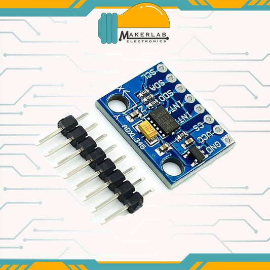 Unsoldered GY-291 ADXL345 3-Axis Accelerometer