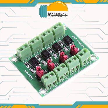 PC817 4 Channels Optocoupler Isolation Module