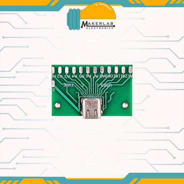 Type C Female Test Board USB 3.1 Connector Adapter Board