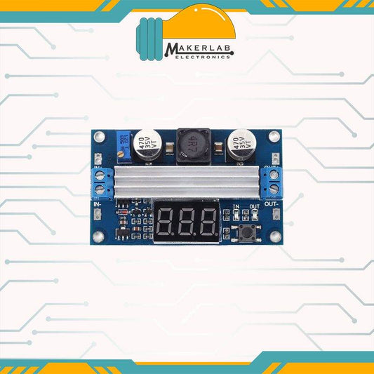 DC-DC High Power Adjustable Step-up Module with Digital Display Voltmeter